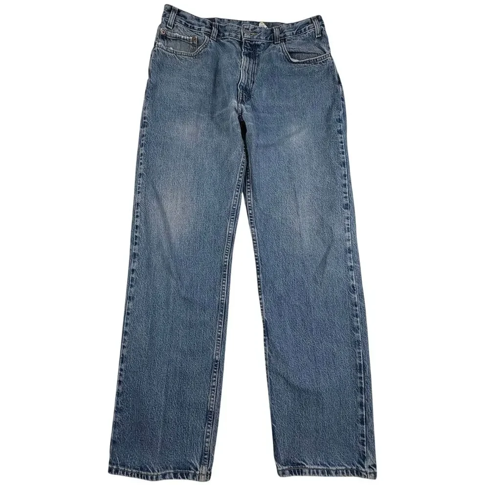 Levi's Vintage 505 Jeans Men's 36x32 Medium Wash Denim Paper Batwing Tag